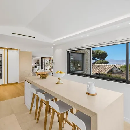 Ref 2195 - Stunning Contemporary House With Pool Terraces And Sea View 别墅 戛纳